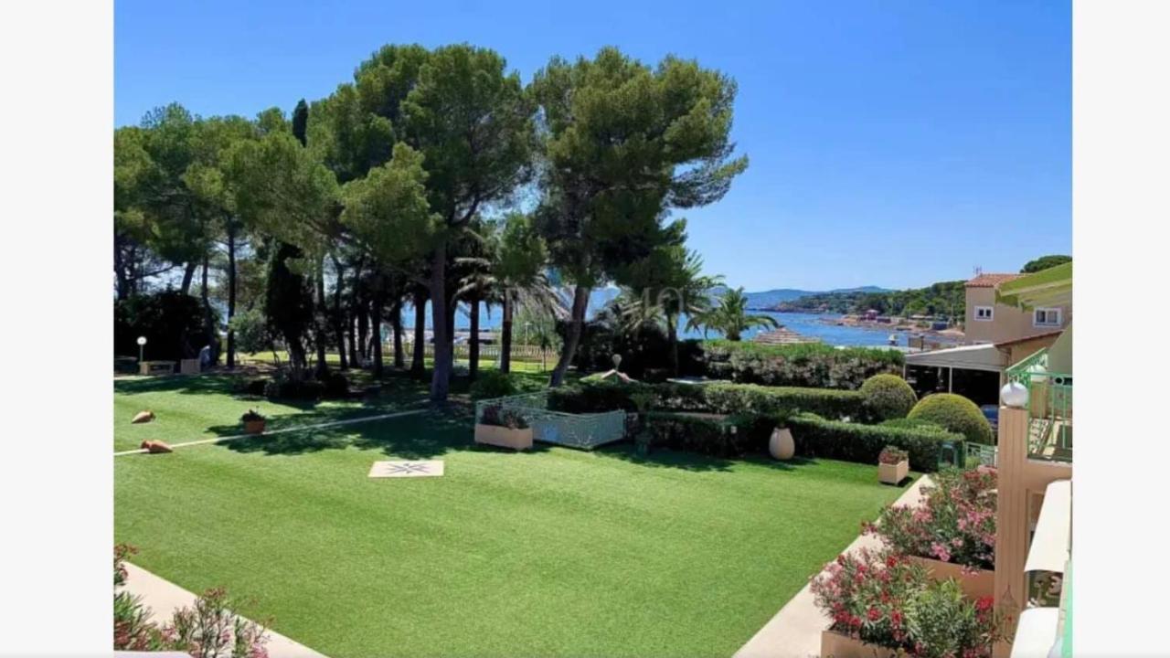 Ferienwohnung Duplex T3 Boulouris Pieds Dans L Eau Saint-Raphaël Exterior foto